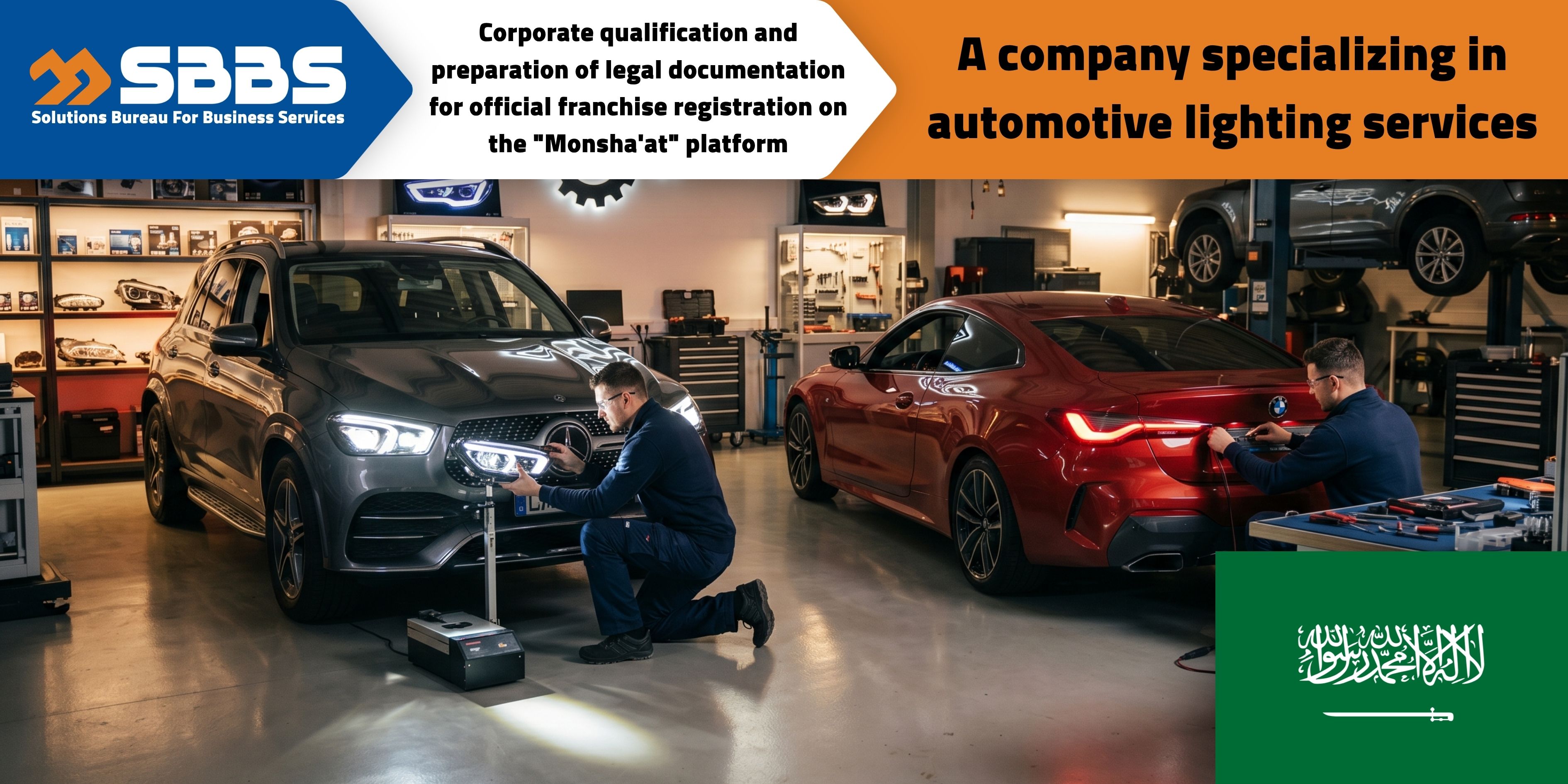An automotive lighting services company